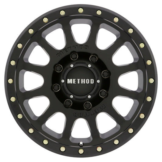 Method Mr305 NV HD 18x9 +18mm Offset 8x180 130.81mm CB Matte Black Wheel