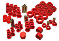 Energy Suspension 81-87 Chevy/GMC 4WD (W/ Stock Front Springs) Red Hyper-flex Master Bushing Set - Mammoth Racing -