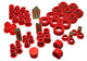 Energy Suspension 81-87 Chevy/GMC 4WD (W/ Stock Front Springs) Red Hyper-flex Master Bushing Set - Mammoth Racing -