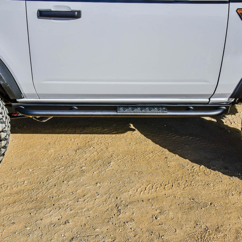 Westin 20-23 Ford Bronco 2 Door (Excl. Bronco Sport) XTS Rock Slider - Textured Black - Mammoth Racing -