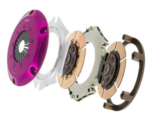 Exedy Universal Builder Series Twin Metallic Clutch Dampened Version - Mammoth Racing -