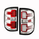 ANZO 2014-2018 Chevy Silverado 1500 LED Taillights Chrome - My Store