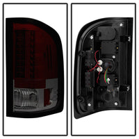 Spyder Chevy Silverado 07-13 LED Tail Lights Red Smoke ALT-YD-CS07-LED-RS - Mammoth Racing -