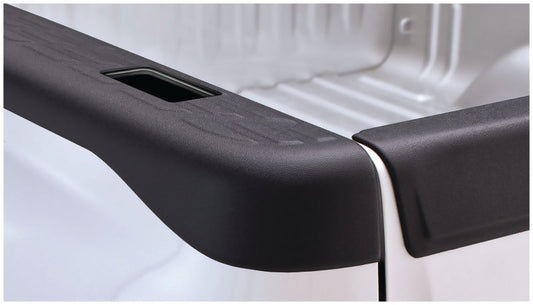 Bushwacker 07-13 GMC Sierra 1500 Fleetside Bed Rail Caps 97.6in Bed - Black - My Store