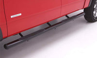 Lund 15-17 Chevy Colorado Crew Cab 4in. Oval Straight Steel Nerf Bars - Black - My Store