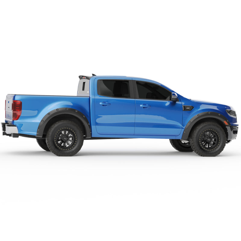 EGR 19-20 Ford Ranger Super Crew Rear Cab Truck Spoiler - Matte Black - Mammoth Racing -
