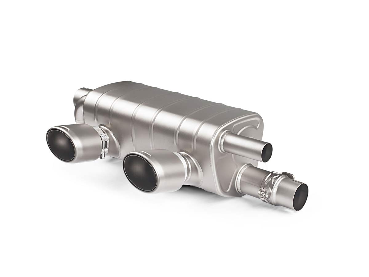 Akrapovic 16-17 Porsche 911 Carrera S/4/4S/GTS (991.2) Slip-On Line (Titanium) w/ Titanium Tips - My Store