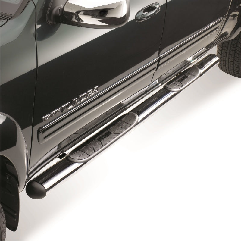 Westin 1999-2006 Toyota Tundra 4dr Ext Cab Premier Oval Nerf Step Bar Mount Kit - Black - Mammoth Racing -
