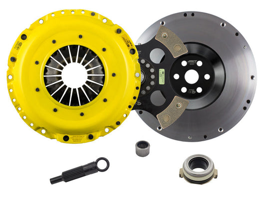 ACT 07-13 Mazda Mazdaspeed3 XT/Race Rigid 4 Pad Clutch Kit w/Streetlite Flywheel - Mammoth Racing -