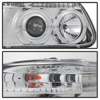 Spyder Ford Explorer 95-01 1PC Projector Headlights LED Halo Chrm PRO-YD-FEXP95-HL-1PC-C - Mammoth Racing -
