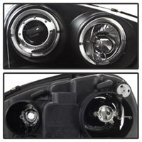 Spyder Volkswagen GTI 06-09/Jetta 06-09 Halogen Model Only - LED Halo DRL Black PRO-YD-VG06-HL-BK - Mammoth Racing -
