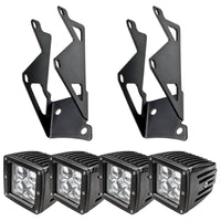 Oracle Jeep JK Dual Mounting Pillar Brackets/Lights Combo - Mammoth Racing -