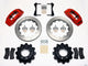 Wilwood Tc6r Rear Kit 16.00in Red 1999-2010 GM H2 / 2500 4.63 Cntr - My Store