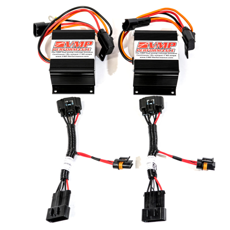 VMP Performance 07-10 Ford Shelby GT500 Dual Plug and Play Fuel Pump Voltage Booster - My Store