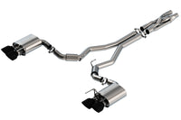 Borla 2020 Ford GT500 5.2L AT 3in ATAK CatBack Exhaust w/ Black Chrome Tips - My Store