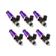 Injector Dynamics Id1050x Injectors 14mm (Purple) Adaptor Top 14mm Bottom O-Ring Retainer (Set of 6) - Mammoth Racing -