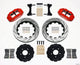 Wilwood Narrow Superlite 6R Front Hat Kit 14.00in Drilled Red Mitsubishi EVO Viii - My Store