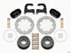 Wilwood Dynapro Lug Mount Single Rear Dynamic Kit SA Drilled 58-64 Olds/Pont 1/2in Studs - Mammoth Racing -
