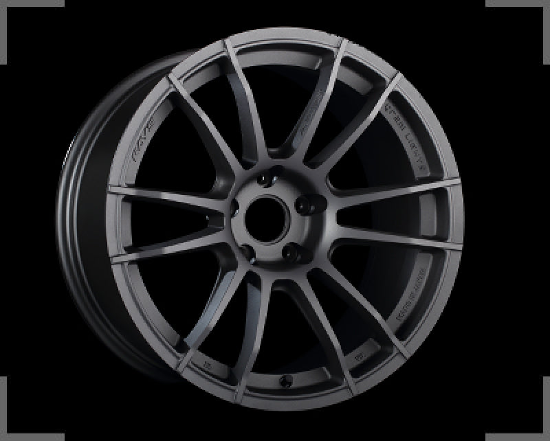 Gram Lights 57xr 18x9.5 +38 5-100 Matte Graphite Wheel - Mammoth Racing -