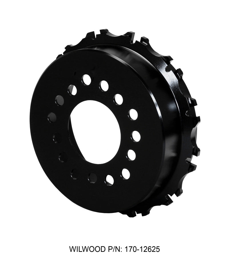 Wilwood Hat-Dynamic Park Brake 1.95in Offset Multi-5 Lug - 12 on 8.75in - My Store
