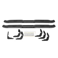 Westin 2007-2013 Chevy Silverado 1500 Ext Cab PRO TRAXX 4 Oval Nerf Step Bars - Black - Mammoth Racing -