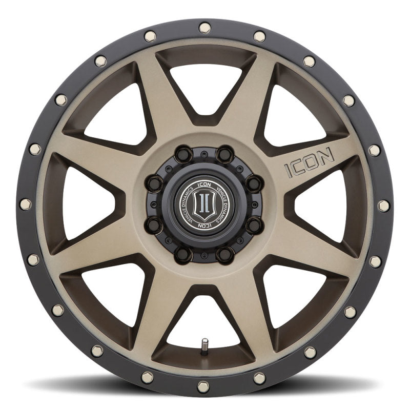 Icon Rebound 20x9 8x180 12mm Offset 5.5in BS Bronze Wheel - Mammoth Racing -