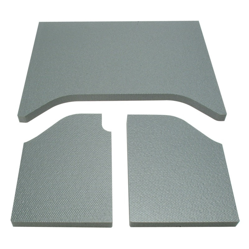 DEI 07-10 Jeep Wrangler JK 2-Door Headliner 3-pc - Gray - Mammoth Racing -