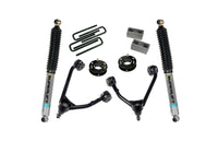 Superlift 07-16 Chevy Silv 1500 2WD 3.5in Lift Kit w/ Cast Steel Control Arms & Bilstein Rear Shocks - Mammoth Racing -