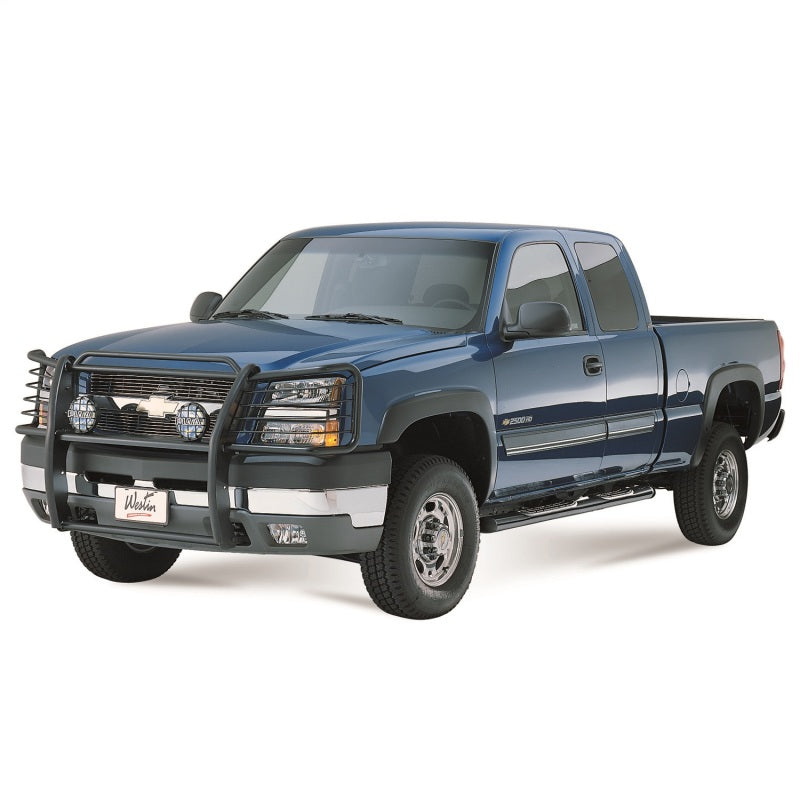Westin 2003-2007 Chevrolet Silverado Classic 2500HD/3500 Sportsman Grille Guard - Black - Mammoth Racing -