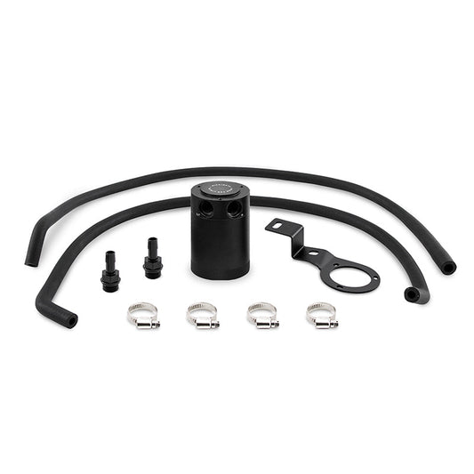 Mishimoto 15-16 Subaru WRX PVC Side Baffled Oil Catch Can - Black - Mammoth Racing -