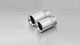 Remus 2014 BMW 3 Series F30/F31 76mm Rolled Edge Chromed Tail Pipe Set - Mammoth Racing -