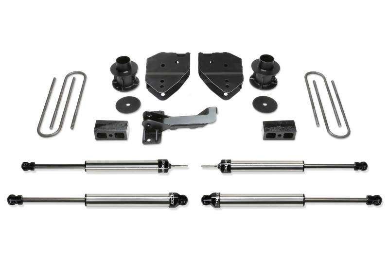 Fabtech 17-21 Ford F250/f350 4WD 4in Budget Sys w/Dlss Shks - Mammoth Racing -