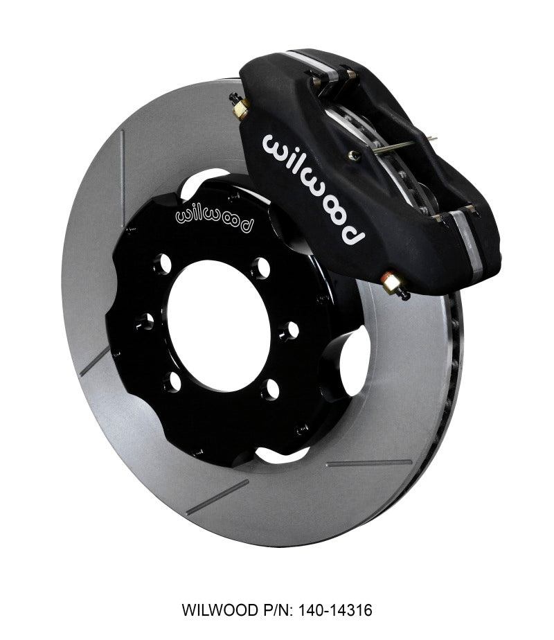 Wilwood Forged Dynalite ST Front Hat Kit 11.00in GT Rotor Road Race 95-05 Miata - My Store