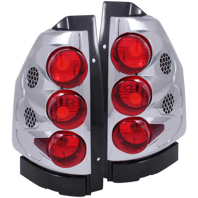 ANZO 2002-2008 Gmc Envoy Taillights Chrome - Mammoth Racing -
