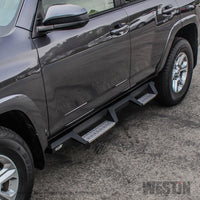 Westin 10-17 Toyota 4Runner Trail Edition (Excl. Ltd) HDX Stainless Drop Nerf Step Bars - Tex. Blk - Mammoth Racing -