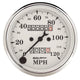Auto Meter 3-1/8in 120mph Mechanical Speedometer Old Tyme White Gauge - My Store