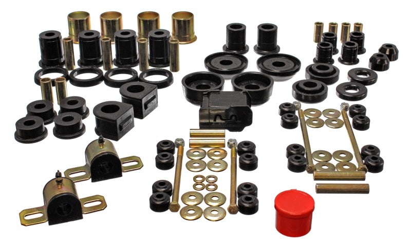 Energy Suspension 93-02 Chevrolet Camaro Black Hyper-flex Master Bushing Set - My Store