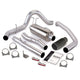 Banks Power 03-07 Ford 6.0L ECLB Monster Exhaust System - SS Single Exhaust w/ Black Tip - Mammoth Racing -
