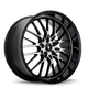 Konig Lace 16x7 8x100/108 Et40 Black/Machine Spoke - Mammoth Racing -