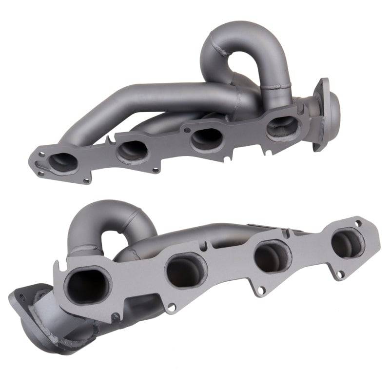 BBK 14-18 GM Truck 5.3/6.2 1 3/4in Shorty Tuned Length Headers - Titanium Ceramic - Mammoth Racing -