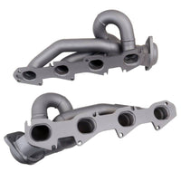 BBK 14-18 GM Truck 5.3/6.2 1 3/4in Shorty Tuned Length Headers - Titanium Ceramic - Mammoth Racing -
