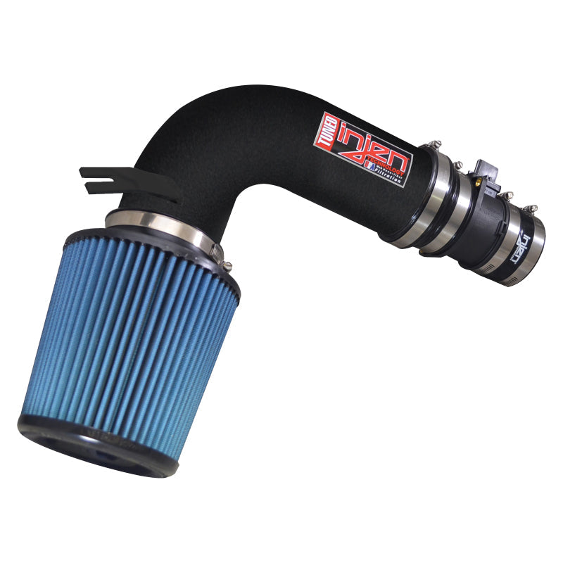 Injen 14-18 Dodge Ram 3.0L V6 Wrinkle Black Power-Flow Short Ram Intake - Mammoth Racing -