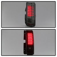 Xtune Hummer H3 06-09 ( Non H3T ) LED Tail Lights Smoke ALT-ON-HH306-LED-SM - Mammoth Racing -