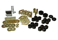 Energy Suspension 18-20 Jeep Wrangler JL Body Mount Set With Hardware - Black - Mammoth Racing -