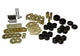 Energy Suspension 18-20 Jeep Wrangler JL Body Mount Set With Hardware - Black - Mammoth Racing -