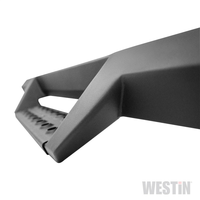 Westin/HDX 16-18 Nissan Titan XD Crew / 17-18 Titan Crew Cab Drop Nerf Step Bars - Textured Black - Mammoth Racing -