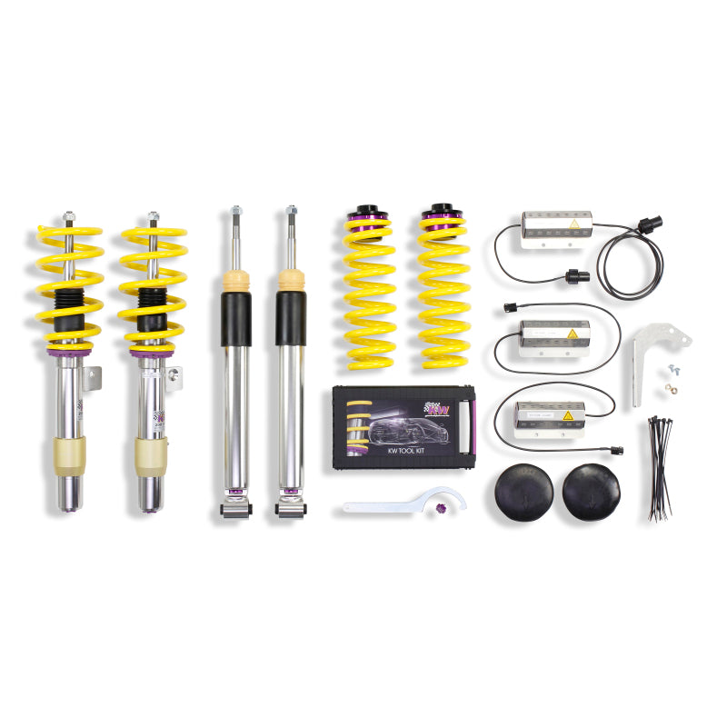KW Coilover Kit V3 06-13 BMW M3 (E90/E92) Coupe/Sedan w/ EDC (Incl EDC Disable Bundle) - Mammoth Racing -
