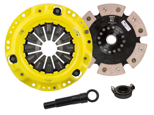 ACT 1991 Toyota Corolla XT/Race Rigid 6 Pad Clutch Kit - Mammoth Racing -