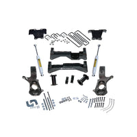 Superlift 07-16 Chevy Silv/GMC Sierra 2WD w/ Cast Steel Control Arms 8in Lift Kit w/ SLF Rear Shocks - Mammoth Racing -