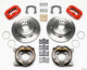 Wilwood Forged Dynalite P/S Park Brake Kit Red Ford 8.8 Special w/2.50in Offset-5 Lug - My Store